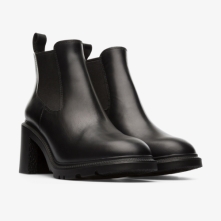 Camper Black Ankle Boots Womens - Whitnee Online Ireland | YLZTK8179